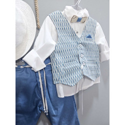 ΠΑΚΕΤΟ ΒΑΠΤΙΣΗΣ ΓΙΑ ΑΓΟΡΑΚΙ ΑΡΚΟΥΔΑΚΙ ΜΕ ΜΠΑΛΟΝΙΑ ΜΕ ΡΟΥΧΟ Guy Laroche