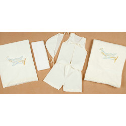 ΠΑΚΕΤΟ ΒΑΠΤΙΣΗΣ ΓΙΑ ΑΓΟΡΑΚΙ ΑΕΡΟΠΛΑΝΟ ΤΑΞΙΔΙ ΜΕ ΡΟΥΧΟ Guy Laroche