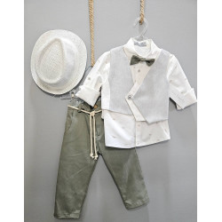 ΠΑΚΕΤΟ ΒΑΠΤΙΣΗΣ ΓΙΑ ΑΓΟΡΑΚΙ SAFARI ΜΕ ΡΟΥΧΟ Guy Laroche ΠΚ-401