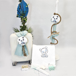 ΠΑΚΕΤΟ ΒΑΠΤΙΣΗΣ ΓΙΑ ΑΓΟΡΑΚΙ ΠΑΝΤΑ ΜΕ ΡΟΥΧΟ LE PETIT PRE