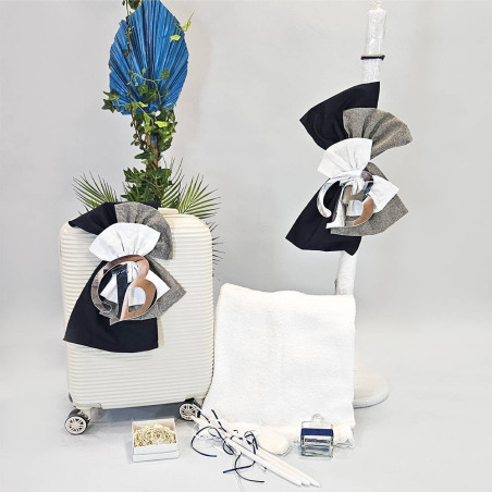 ΠΑΚΕΤΟ ΒΑΠΤΙΣΗΣ ΓΙΑ ΑΓΟΡΑΚΙ ΜΟΝΟΓΡΑΜΜΑ ΜΕ ΡΟΥΧΟ Makis Tselios