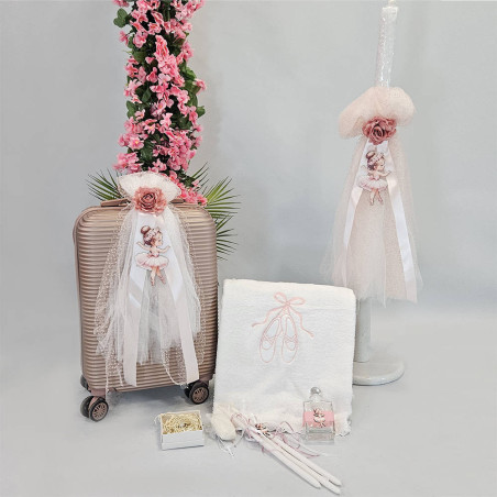 ΠΑΚΕΤΟ ΒΑΠΤΙΣΗΣ ΓΙΑ ΚΟΡΙΤΣΑΚΙ ΜΠΑΛΑΡΙΝΑ ΜΕ ΡΟΥΧΟ Guy Laroche