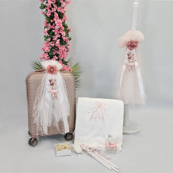 ΠΑΚΕΤΟ ΒΑΠΤΙΣΗΣ ΓΙΑ ΚΟΡΙΤΣΑΚΙ ΜΠΑΛΑΡΙΝΑ ΜΕ ΡΟΥΧΟ Guy Laroche