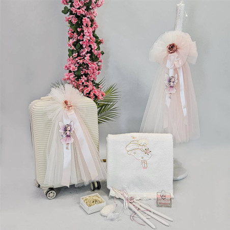 ΠΑΚΕΤΟ ΒΑΠΤΙΣΗΣ ΓΙΑ ΚΟΡΙΤΣΑΚΙ ΝΕΡΑΙΔΑ ΜΕ ΡΟΥΧΟ Guy Laroche