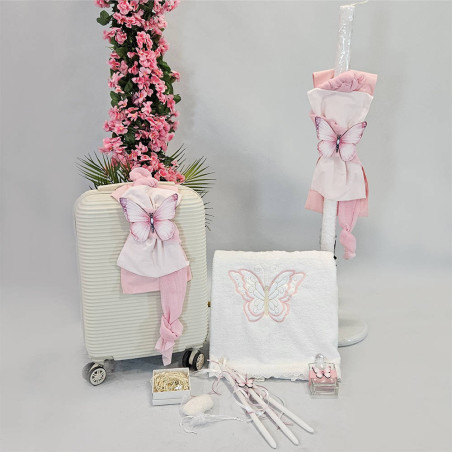 ΠΑΚΕΤΟ ΒΑΠΤΙΣΗΣ ΓΙΑ ΚΟΡΙΤΣΑΚΙ ΠΕΤΑΛΟΥΔΑ ΜΕ ΡΟΥΧΟ Guy Laroche