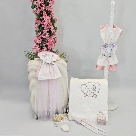 ΠΑΚΕΤΟ ΒΑΠΤΙΣΗΣ ΓΙΑ ΚΟΡΙΤΣΑΚΙ ΕΛΕΦΑΝΤΑΚΙ ΜΕ ΡΟΥΧΟ Guy Laroche