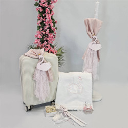 ΠΑΚΕΤΟ ΒΑΠΤΙΣΗΣ ΓΙΑ ΚΟΡΙΤΣΑΚΙ ΚΥΚΝΟΣ ΜΕ ΡΟΥΧΟ Guy Laroche