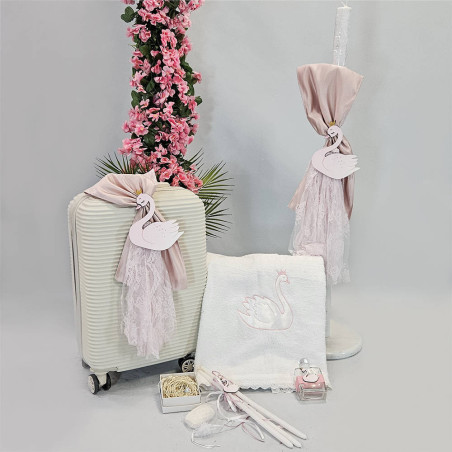 ΠΑΚΕΤΟ ΒΑΠΤΙΣΗΣ ΓΙΑ ΚΟΡΙΤΣΑΚΙ ΚΥΚΝΟΣ ΜΕ ΡΟΥΧΟ Guy Laroche