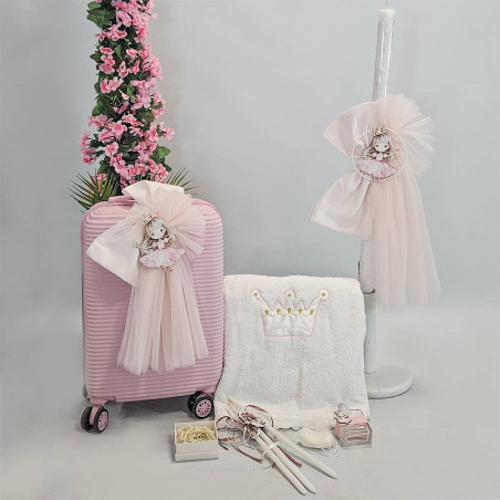 ΠΑΚΕΤΟ ΒΑΠΤΙΣΗΣ ΓΙΑ ΚΟΡΙΤΣΑΚΙ ΠΡΙΓΚΙΠΙΣΣΑ ΜΕ ΡΟΥΧΟ Guy Laroche