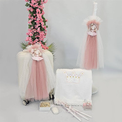 ΠΑΚΕΤΟ ΒΑΠΤΙΣΗΣ ΓΙΑ ΚΟΡΙΤΣΑΚΙ ΠΡΙΓΚΙΠΙΣΣΑ ΜΕ ΡΟΥΧΟ Guy Laroche