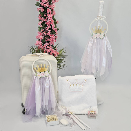 ΠΑΚΕΤΟ ΒΑΠΤΙΣΗΣ ΓΙΑ ΚΟΡΙΤΣΑΚΙ ΚΟΡΟΝΑ ΜΕ ΡΟΥΧΟ Guy Laroche