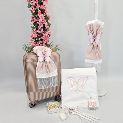 ΠΑΚΕΤΟ ΒΑΠΤΙΣΗΣ ΓΙΑ ΚΟΡΙΤΣΑΚΙ ΠΕΤΑΛΟΥΔΑ ΜΕ ΡΟΥΧΟ Guy Laroche