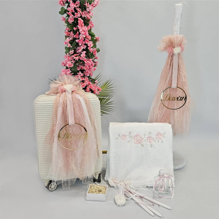 ΠΑΚΕΤΟ ΒΑΠΤΙΣΗΣ ΓΙΑ ΚΟΡΙΤΣΑΚΙ ΜΕ ΟΝΟΜΑ ΜΕ ΡΟΥΧΟ Carousel