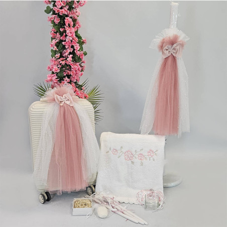 ΠΑΚΕΤΟ ΒΑΠΤΙΣΗΣ ΓΙΑ ΚΟΡΙΤΣΑΚΙ ΦΙΟΓΚΑΚΙ ΜΕ ΡΟΥΧΟ Carousel