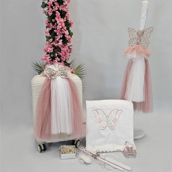 ΠΑΚΕΤΟ ΒΑΠΤΙΣΗΣ ΓΙΑ ΚΟΡΙΤΣΑΚΙ ΠΕΤΑΛΟΥΔΑ ΜΕ ΡΟΥΧΟ Carousel