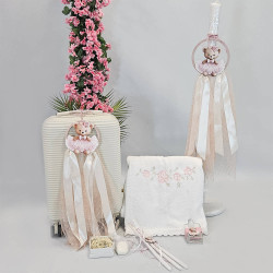 ΠΑΚΕΤΟ ΒΑΠΤΙΣΗΣ ΓΙΑ ΚΟΡΙΤΣΑΚΙ ΑΡΚΟΥΔΑΚΙ ΜΕ ΡΟΥΧΟ Carousel