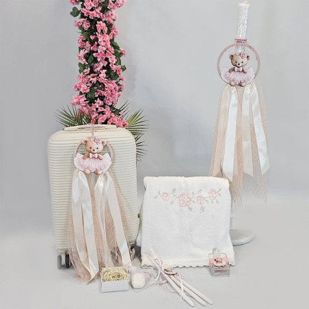 ΠΑΚΕΤΟ ΒΑΠΤΙΣΗΣ ΓΙΑ ΚΟΡΙΤΣΑΚΙ ΑΡΚΟΥΔΑΚΙ ΜΕ ΡΟΥΧΟ Carousel