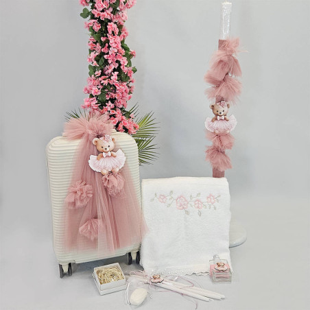 ΠΑΚΕΤΟ ΒΑΠΤΙΣΗΣ ΓΙΑ ΚΟΡΙΤΣΑΚΙ ΑΡΚΟΥΔΑΚΙ ΜΕ ΡΟΥΧΟ Carousel