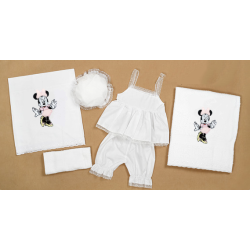 ΠΑΚΕΤΟ ΒΑΠΤΙΣΗΣ ΓΙΑ ΚΟΡΙΤΣΑΚΙ minnie mouse ΜΕ ΡΟΥΧΟ Carousel