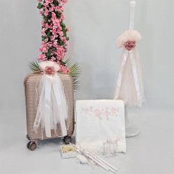 ΒΑΠΤΙΣΤΙΚΑ ΠΑΚΕΤΑ ΓΙΑ ΚΟΡΙΤΣΑΚΙ ΤΡΙΑΝΤΑΦΥΛΛΟ ΜΕ ΡΟΥΧΟ LE PETIT