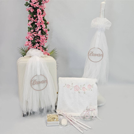 ΒΑΠΤΙΣΤΙΚΑ ΠΑΚΕΤΑ ΓΙΑ ΚΟΡΙΤΣΑΚΙ ΜΕ ΟΝΟΜΑ ΜΕ ΡΟΥΧΟ LE PETIT