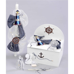 ΠΑΚΕΤΟ ΒΑΠΤΙΣΗΣ ΓΙΑ ΑΓΟΡΑΚΙ ΦΑΡΟΣ ΜΕ ΡΟΥΧΟ Guy Laroche ΠΚ-107