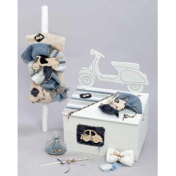 ΠΑΚΕΤΟ ΒΑΠΤΙΣΗΣ ΓΙΑ ΑΓΟΡΑΚΙ ΜΗΧΑΝΗ ΜΕ ΡΟΥΧΟ Guy Laroche ΠΚ-110