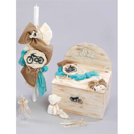 ΠΑΚΕΤΟ ΒΑΠΤΙΣΗΣ ΓΙΑ ΑΓΟΡΑΚΙ ΜΗΧΑΝΗ ΜΕ ΡΟΥΧΟ Guy Laroche ΠΚ-167