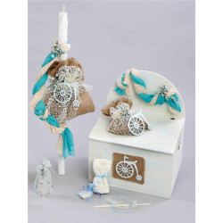 ΠΑΚΕΤΟ ΒΑΠΤΙΣΗΣ ΓΙΑ ΑΓΟΡΑΚΙ ΠΟΔΗΛΑΤΟ ΜΕ ΡΟΥΧΟ Guy Laroche ΠΚ-168