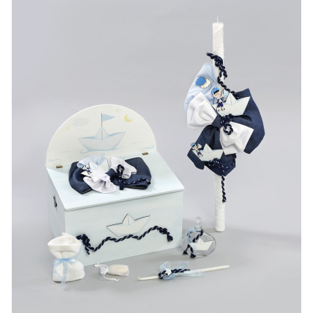 ΠΑΚΕΤΟ ΒΑΠΤΙΣΗΣ ΓΙΑ ΑΓΟΡΑΚΙ ΒΑΡΚΟΥΛΑ ΜΕ ΡΟΥΧΟ Guy Laroche ΠΚ-106