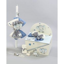 ΠΑΚΕΤΟ ΒΑΠΤΙΣΗΣ ΓΙΑ ΑΓΟΡΑΚΙ ΕΛΕΦΑΝΤΑΚΙ ΜΕ ΡΟΥΧΟ Guy Laroche ΠΚ-111