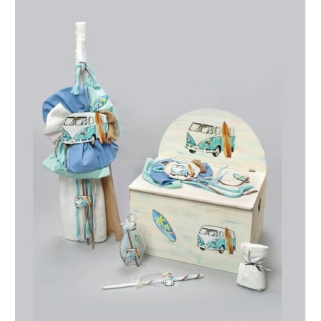 ΠΑΚΕΤΟ ΒΑΠΤΙΣΗΣ ΓΙΑ ΑΓΟΡΑΚΙ VW ΣΕΡΦ ΜΕ ΡΟΥΧΟ Guy Laroche ΠΚ-112