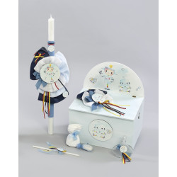 ΠΑΚΕΤΟ ΒΑΠΤΙΣΗΣ ΓΙΑ ΑΓΟΡΑΚΙ ΡΟΜΠΟΤΑΚΙ ΜΕ ΡΟΥΧΟ Guy Laroche ΠΚ-160