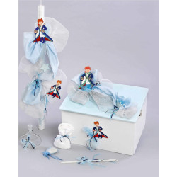 ΠΑΚΕΤΟ ΒΑΠΤΙΣΗΣ ΓΙΑ ΑΓΟΡΑΚΙ ΜΙΚΡΟΣ ΠΡΙΓΚΙΠΑΣ ΜΕ ΡΟΥΧΟ Guy Laroche ΠΚ-202