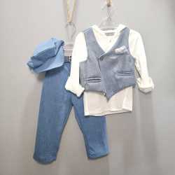 ΠΑΚΕΤΟ ΒΑΠΤΙΣΗΣ ΓΙΑ ΑΓΟΡΑΚΙ ΜΙΚΡΟΣ ΠΡΙΓΚΙΠΑΣ ΜΕ ΡΟΥΧΟ Guy Laroche ΠΚ-202