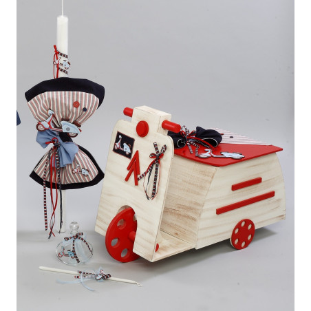 ΠΑΚΕΤΟ ΒΑΠΤΙΣΗΣ ΓΙΑ ΑΓΟΡΑΚΙ ΜΗΧΑΝΗ ΜΕ ΡΟΥΧΟ Guy Laroche ΠΚ-247