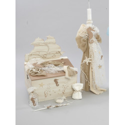 ΠΑΚΕΤΟ ΒΑΠΤΙΣΗΣ ΓΙΑ ΑΓΟΡΑΚΙ ΝΑΥΤΙΚΟ ΜΕ ΡΟΥΧΟ Guy Laroche ΠΚ-257