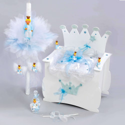 ΠΑΚΕΤΟ ΒΑΠΤΙΣΗΣ ΓΙΑ ΑΓΟΡΑΚΙ ΠΡΙΓΚΙΠΑΣ ΜΕ ΡΟΥΧΟ Guy Laroche ΠΚ-297