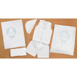 ΠΑΚΕΤΟ ΒΑΠΤΙΣΗΣ ΓΙΑ ΑΓΟΡΑΚΙ ΑΕΡΟΣΤΑΤΟ ΜΕ ΡΟΥΧΟ MAKIS TSELIOS ΠΚ-330