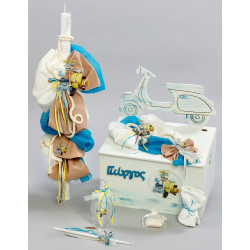 ΠΑΚΕΤΟ ΒΑΠΤΙΣΗΣ ΓΙΑ ΑΓΟΡΑΚΙ ΜΗΧΑΝΗ ΜΕ ΡΟΥΧΟ Guy Laroche ΠΚ-333