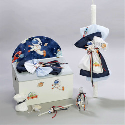 ΠΑΚΕΤΟ ΒΑΠΤΙΣΗΣ ΓΙΑ ΑΓΟΡΑΚΙ ΔΙΑΣΤΗΜΑ ΜΕ ΡΟΥΧΟ Guy Laroche ΠΚ-411