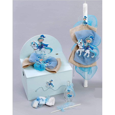 ΠΑΚΕΤΟ ΒΑΠΤΙΣΗΣ ΓΙΑ ΑΓΟΡΑΚΙ ΙΠΠΟΤΗΣ ΜΕ ΡΟΥΧΟ MAKIS TSELIOS ΠΚ-116