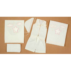 ΠΑΚΕΤΟ ΒΑΠΤΙΣΗΣ ΓΙΑ ΑΓΟΡΑΚΙ ΑΣΤΕΡΙ ΜΕ ΡΟΥΧΟ Santo bambini ΠΚ-255