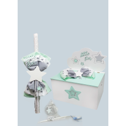 ΠΑΚΕΤΟ ΒΑΠΤΙΣΗΣ ΓΙΑ ΑΓΟΡΑΚΙ ΑΣΤΕΡΙ ΜΕ ΡΟΥΧΟ Carrousel ΠΚ-255