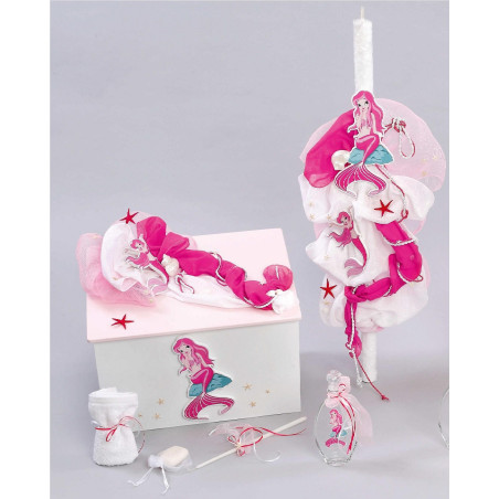 ΠΑΚΕΤΟ ΒΑΠΤΙΣΗΣ ΓΙΑ ΚΟΡΙΤΣΑΚΙ ΓΟΡΓΟΝΑ ΜΕ ΡΟΥΧΟ Guy Laroche ΠΚ-100