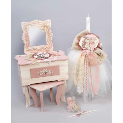 ΠΑΚΕΤΟ ΒΑΠΤΙΣΗΣ ΓΙΑ ΚΟΡΙΤΣΑΚΙ ΣΑΡΑ ΚΕΙ ΜΕ ΡΟΥΧΟ Guy Laroche ΠΚ-218