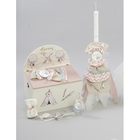 ΠΑΚΕΤΟ ΒΑΠΤΙΣΗΣ ΓΙΑ ΚΟΡΙΤΣΑΚΙ ΙΝΔΙΑΝΑ ΜΕ ΡΟΥΧΟ Guy Laroche ΠΚ-258