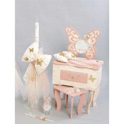 ΠΑΚΕΤΟ ΒΑΠΤΙΣΗΣ ΓΙΑ ΚΟΡΙΤΣΑΚΙ ΠΕΤΑΛΟΥΔΑ ΜΕ ΡΟΥΧΟ Guy Laroche ΠΚ-307