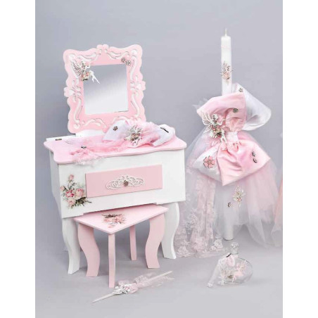 ΠΑΚΕΤΟ ΒΑΠΤΙΣΗΣ ΓΙΑ ΚΟΡΙΤΣΑΚΙ ΝΕΡΑΙΔΑ ΜΕ ΡΟΥΧΟ Guy Laroche ΠΚ-309