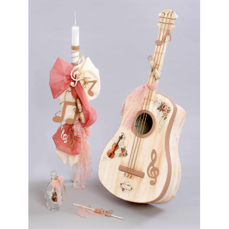 ΠΑΚΕΤΟ ΒΑΠΤΙΣΗΣ ΓΙΑ ΚΟΡΙΤΣΑΚΙ ΚΙΘΑΡΑ ΜΕ ΡΟΥΧΟ Guy Laroche ΠΚ-314